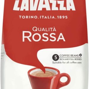Lavazza Qualita Rossa Coffee Beans, 1 kg (Pack of 1)