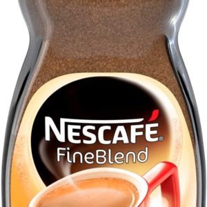 Nescafé Fine Blend Instant Coffee Jar, 100 g (Pack of 6)