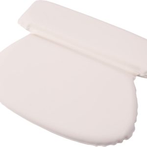 Relux Premium Waterproof Bath Pillow Cushion with Non-Slip Suction Cups Ergonomic Home Spa Headrest