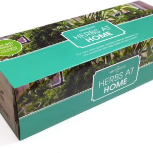 Viridescent Indoor Herb Garden Kit - Kitchen Wooden Windowsill Planter Box with Herb Seeds. Best Gift Idea!