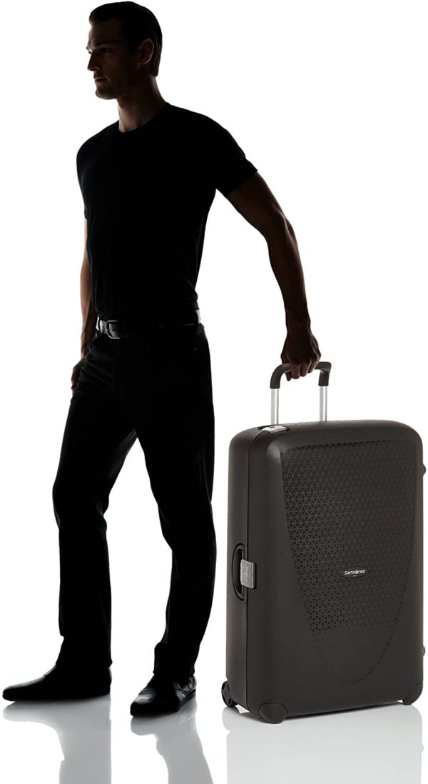 Samsonite Termo Young Upright X-Large Suitcase Luggage, 82 cm, 120 Litre, Black (Black)
