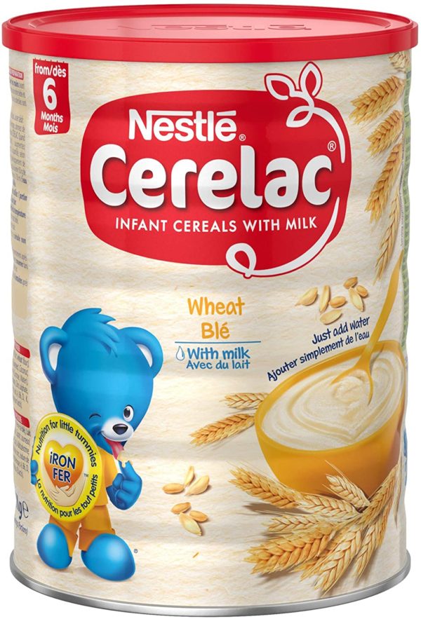 Nestle Cerelac Wheat Infant Cereal with Milk, 6 months+, 1 kg