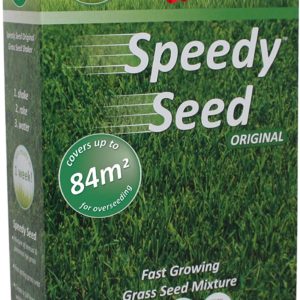 Grass Lawn Seed, Speedy 1.4KG Premium Quality 84 m2,Over Seeding Hard Wearing, Tailored to UK Climate, Defra Approved