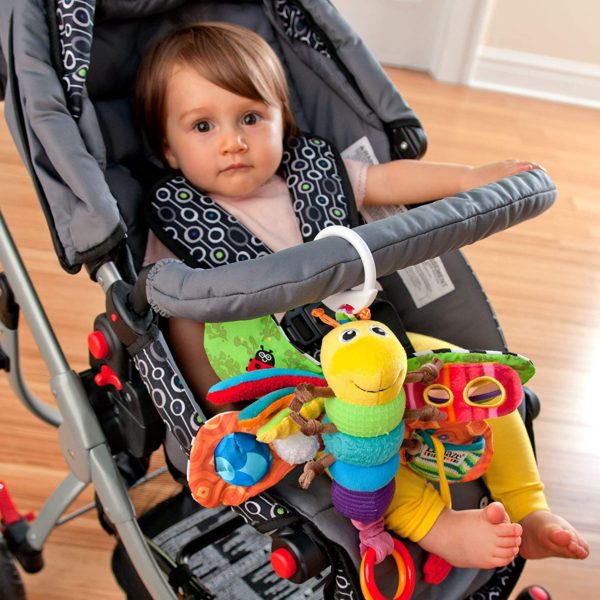 LAMAZE Freddie The Firefly - Clip on Pram & Pushchair Newborn Baby Toy, Sensory Toy for Babies Boys & Girls From 0 - 6 Months