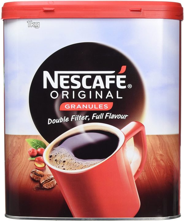 Nescafé Original Instant Coffee Granules Tin 1Kg