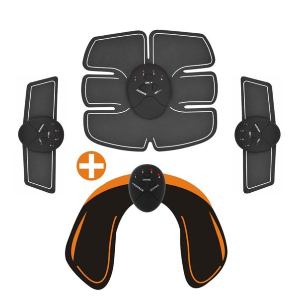 EMS Hip Abdominal Exerciser Muscle Stimulator Trainer Electric Vibrating Slimming Belt Fitness Massager Buttocks ABS Machine