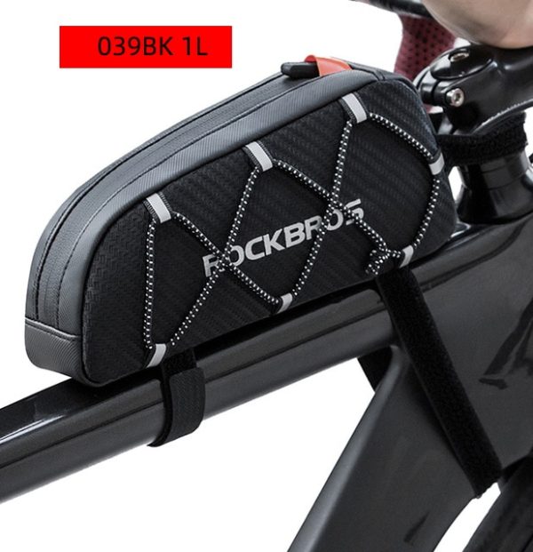 ROCKBROS Cycling Bike Bicycle Top Front Tube Bag Waterproof Frame Bag Big Capacity MTB Bicycle Pannier Case Bike Accessories