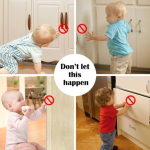 Door Stopper Protection From Children Magnetic Locks Baby Safety Lock Infant Security Locks Drawer Latch Cabinet Lock Limiter