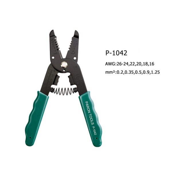 PARON Automatic Wire Stripper Cable Cutter Wire Stripping Pliers Cutting Crimping Terminal Tool Peeling Hand Tools 0.2-6.0mm2