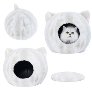 Warm Pet Cat Bed Pet Cushion Kennel For Small Medium Large Dogs Cats Winter Pet Bed House Puppy Mat Size M/L New
