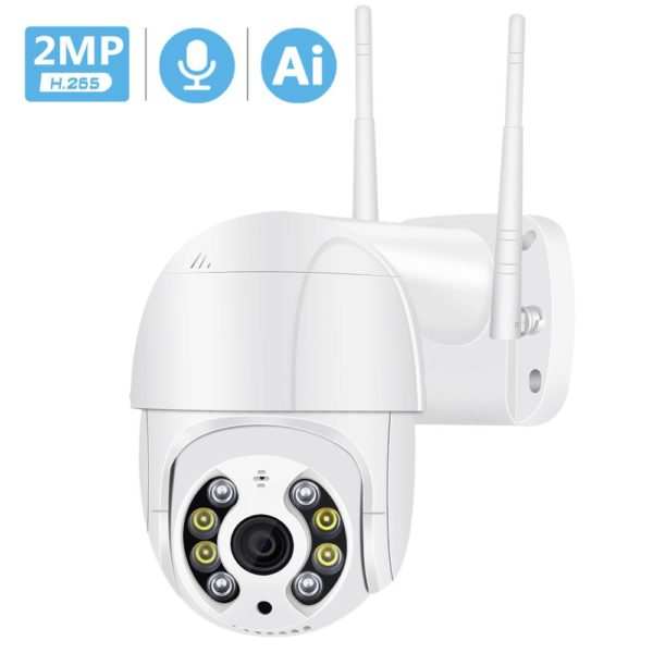 3MP PTZ Wireless IP Camera Waterproof 4X Digital Zoom Speed Dome Super 1080P WiFi Security CCTV Camera Audio AI Human Detection